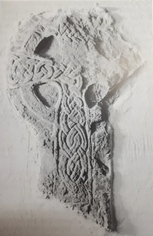 The original 10th century cross of St. Lawrence's church